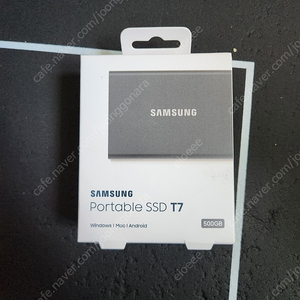 삼성 SSD T7 500G