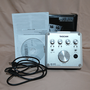 [오인페] 오디오 인터페이스, TASCAM us-322, 서울 신림