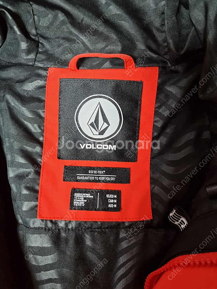볼컴 고어텍스 스노우보드자켓 M--1