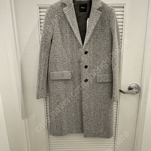 Theory sekary grey multi woolcoat 띠어리 세카리 울코트