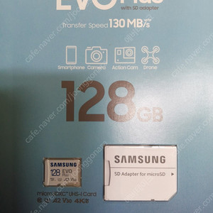 삼성 마이크로sd evo 128gb 2021 미개봉새제품