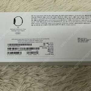 애플워치SE2 40mm 블랙색상 셀룰러모델 미사용 단순개봉 제품 판매합니다.