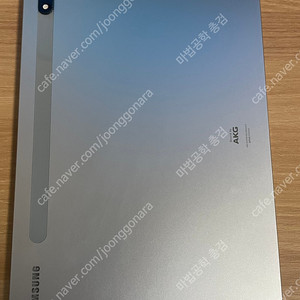 갤럭시탭 S7 실버 128기가+라미S펜+정품북커버
