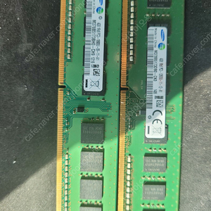 삼성 ddr3 4g 램 2개 3만원에팔아요