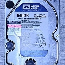 wd 1tb 640gb hdd