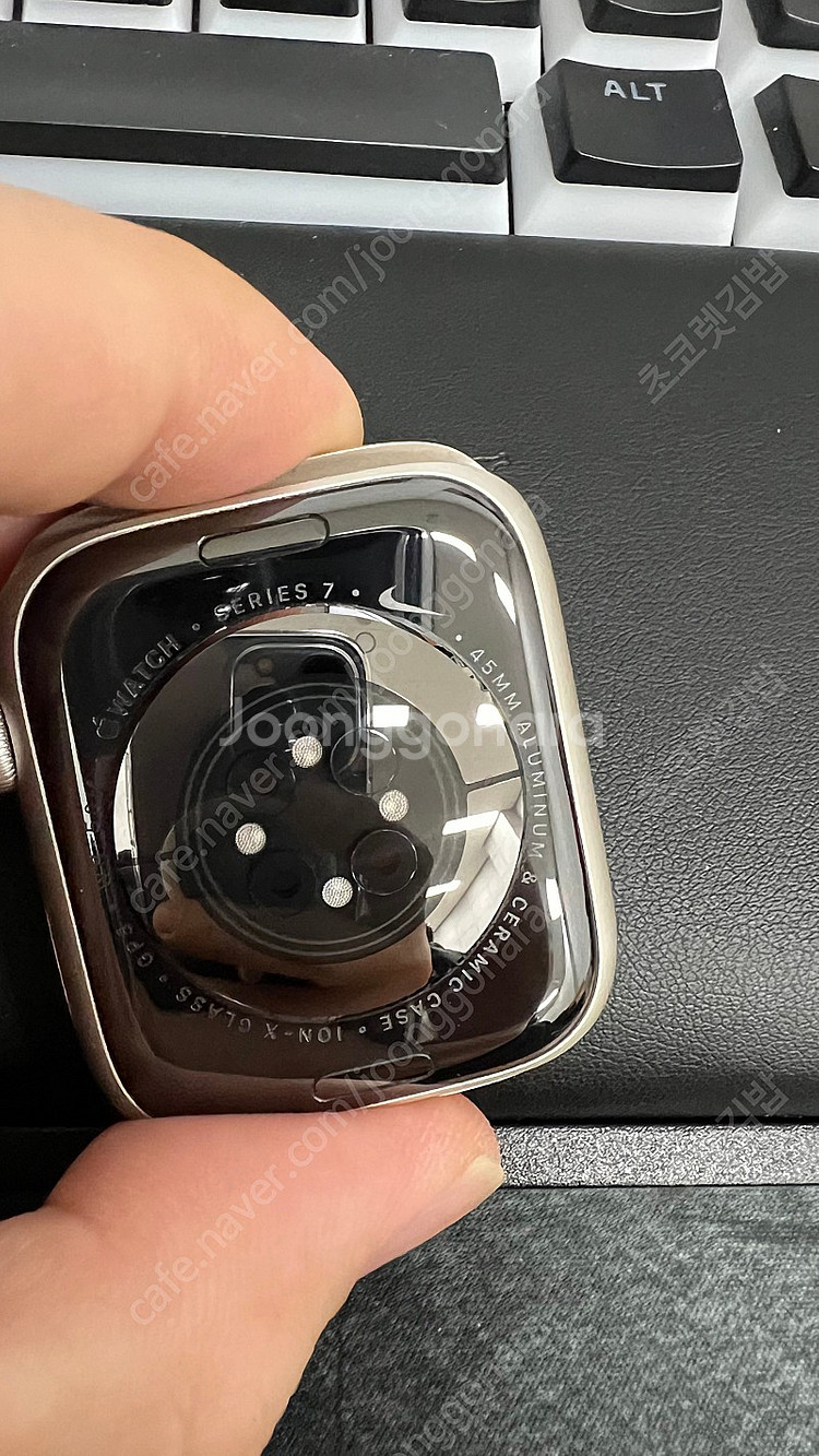 애플워치7 45 스타라이트 나이키 GPS--3