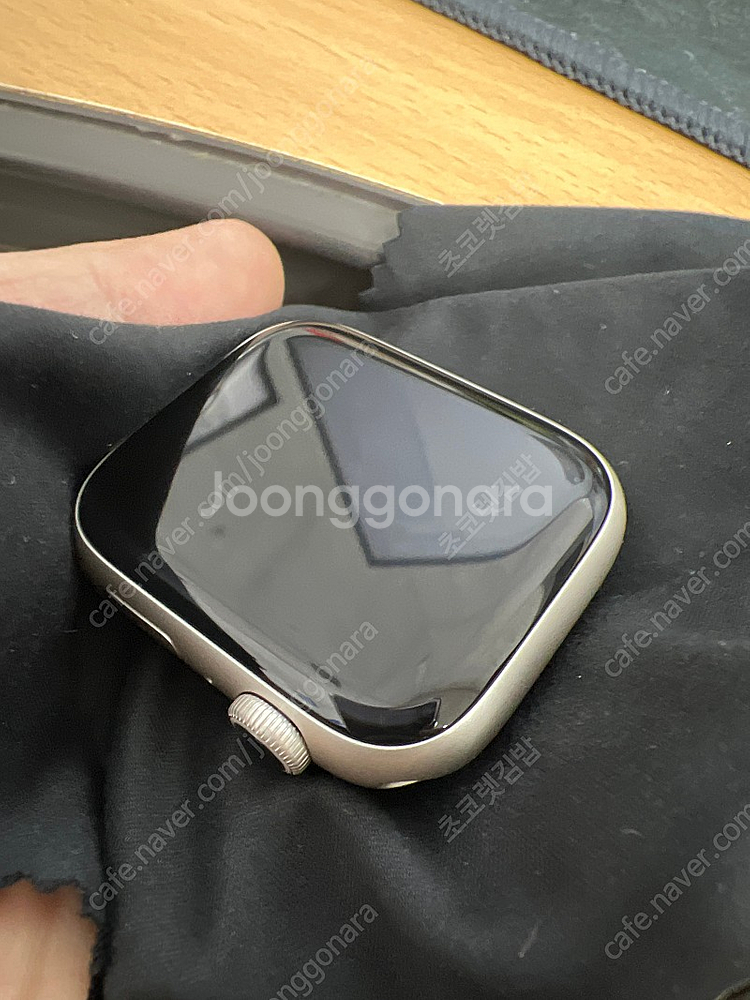 애플워치7 45 스타라이트 나이키 GPS--5