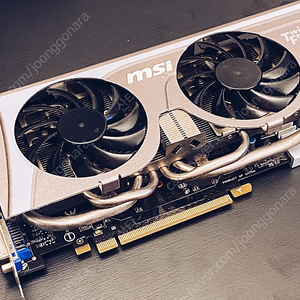 MSI 지포스 GTX560 Ti OC D5 1GB 트윈프로져 2 팝니다.