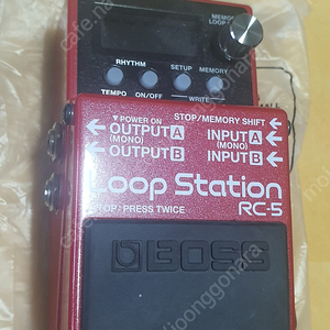 Boss loop station RC-5 (보스 루프스테이션 RC-5) 판매합니다