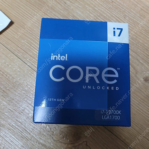 인텔 i7-13700k 미개봉 팝니다.