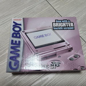 gba sp 백라이트 순정 박스셋 ags101