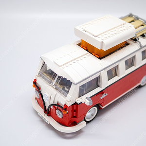 레고 10220 ﻿캠퍼밴 조립 완성품 (LED 조명 나무 진열장 포함)