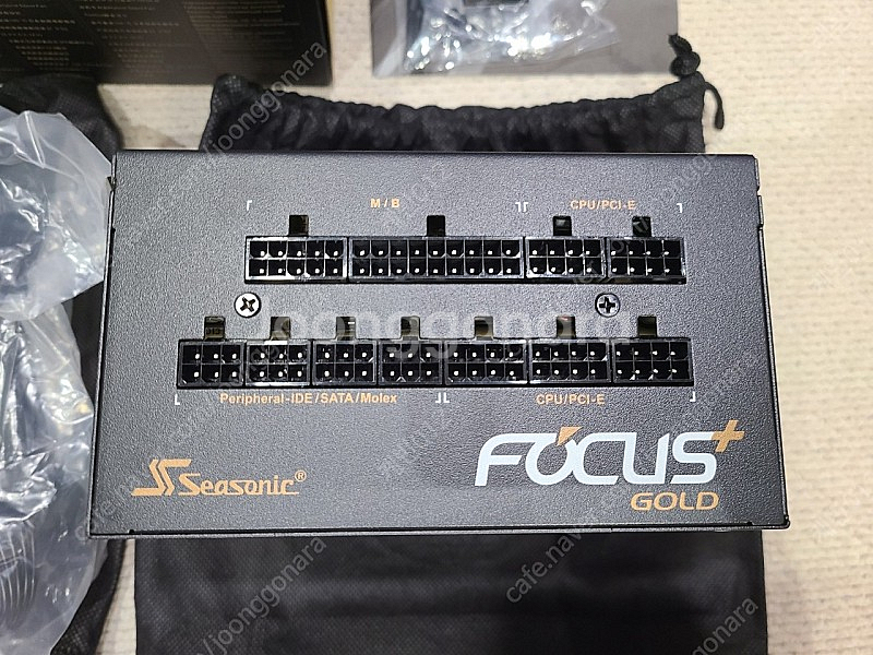 시소닉 포커스 풀모듈러 850W 미개봉급 파워--2