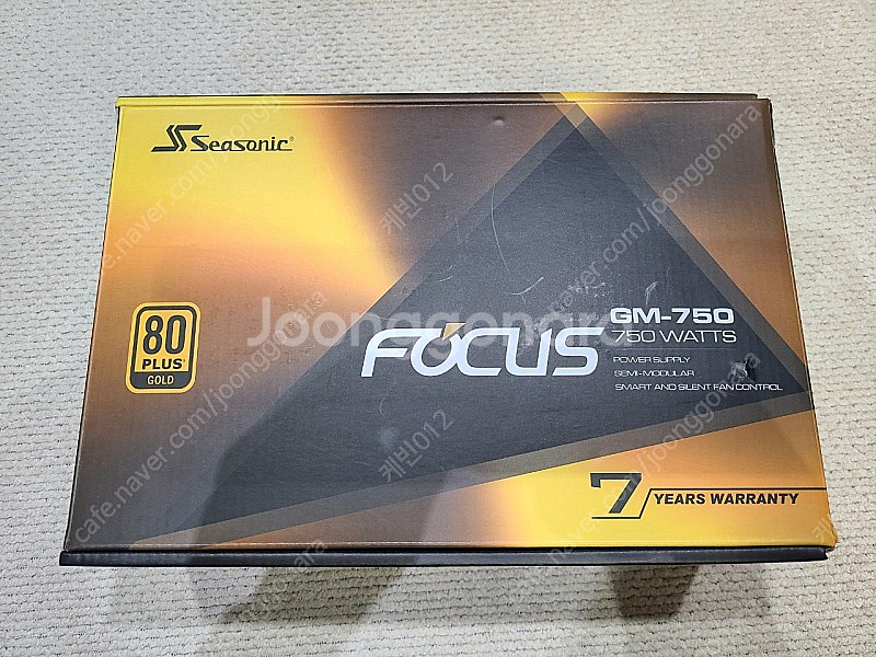 시소닉 포커스 골드 GM-750 모듈러 파워 750W ...--0