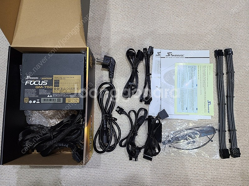 시소닉 포커스 골드 GM-750 모듈러 파워 750W ...--1