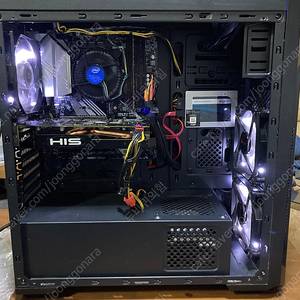 [데스크탑 본체] i5 9400F, Asrock B365M Pro4, RX570 8G, RAM 8G, SSD 250, HDD 250