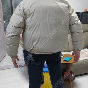 오리털 남자 숏패딩 팝니다!
