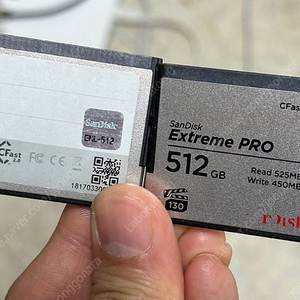 SANDISK EXTREME PRO CFast 2.0 512GB 메모리 판매