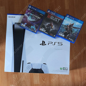 (게임3개포함) 미개봉 새제품 최신제품 ps5 플레이스테이션5 디스크버전 1218버전