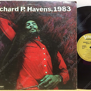 LP ; richie havens 리치 헤이븐스 엘피 음반 2장 포크락 folk rock