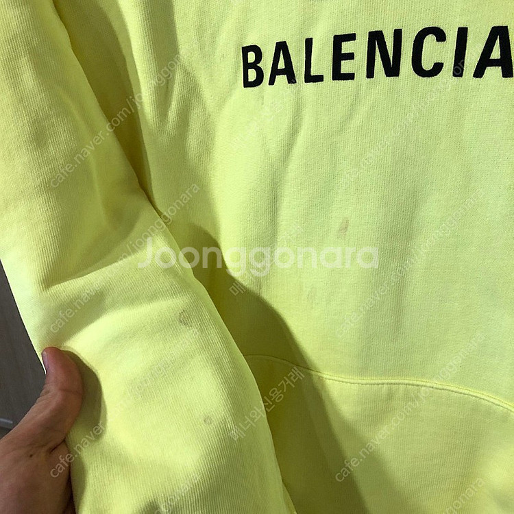 발렌시아가 BB 후드 정품 판매합니다...니트,맨투맨,몽클레어,버버리--2