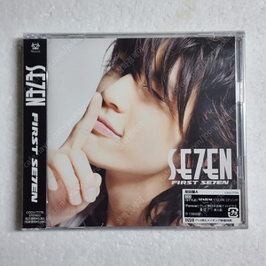 세븐 SE7EN 일본 1집 A형 CD DVD 미개봉 새상품