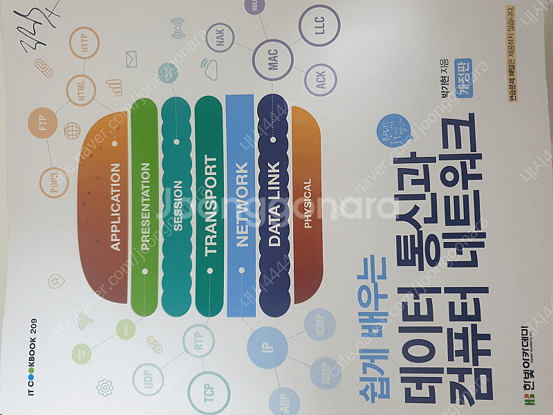 쉽게 배우는 데이터 통신과 컴퓨터 네트워크 팝니다.--0
