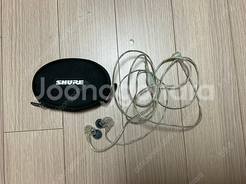슈어 SE215 유선이어폰--4