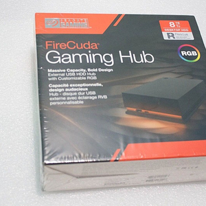 씨게이트 외장하드 8TB. SEAGATE GAMING HUB. FIRE CUDA. EXTERNAL HARD DRIVE.