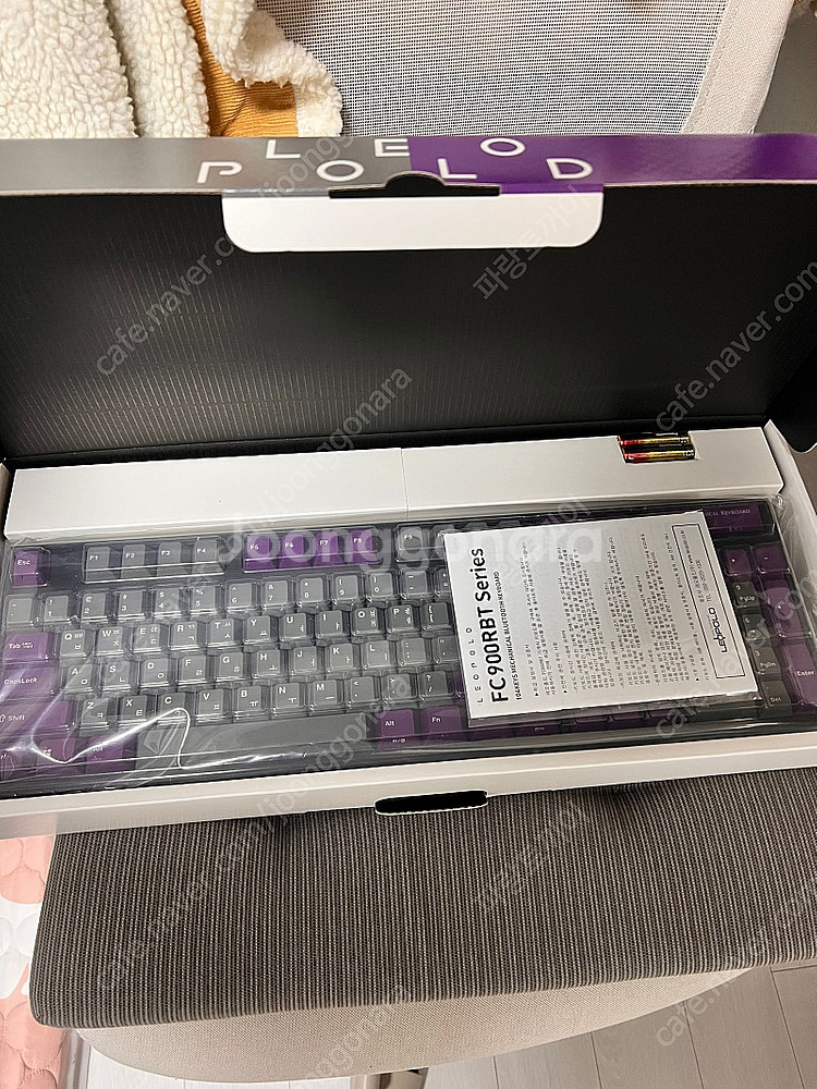 레오폴드 FC900RBT 저소음적축 그레이퍼플 새거--0