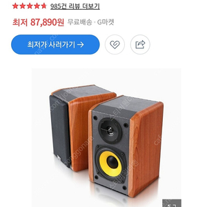 브리츠 모니터링 스피커 BR1000A2