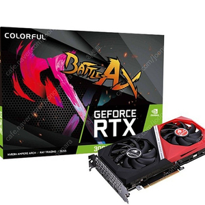 COLORFUL 지포스 RTX 3060 Ti 토마호크 DUO D6X 8GB