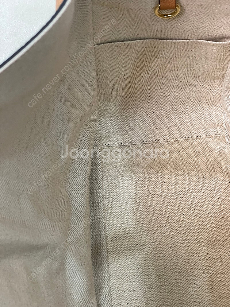 로에베 해먹백 스몰 탄컬러--4