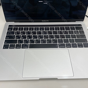 2019년 맥북 프로 터치바 13 8세대, 실버, i5-2.4GHz quad-core, SSD 512GB, intel lris 655