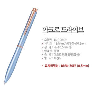 파이롯트 아크로 드라이브 0.5