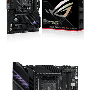 ASUS ROG CROSSHAIR VIII DARK HERO X570 + 5800x3d 대전직거래로 급처합니다