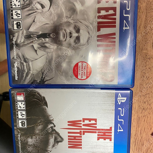 ps4 이블위딘 1&2 일괄판매