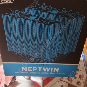 딥쿨 neptwin white 미사용 cpu 쿨러 대형