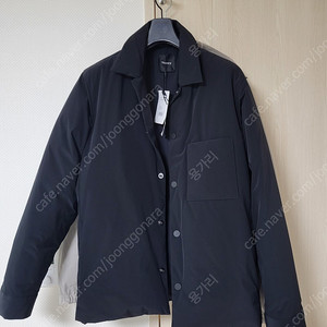띠어리 / 워커 패딩 셔츠 자켓 / 블랙 L