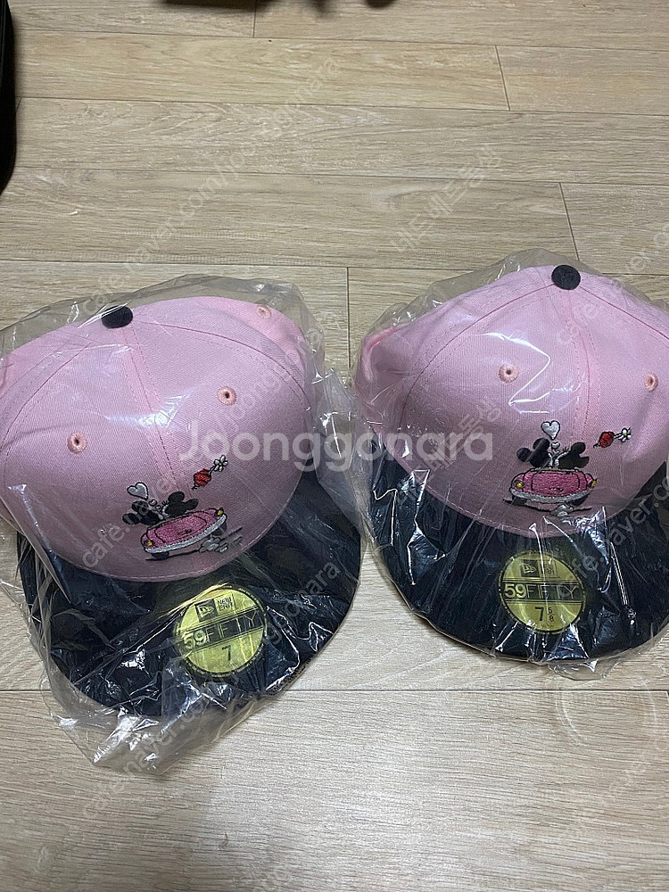 뉴에라 59FIFTY x 미키마우스 스냅백 한정판 (커...--4