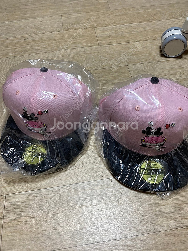 뉴에라 59FIFTY x 미키마우스 스냅백 한정판 (커...--6