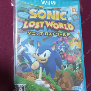 WII U 위유 소닉 로스트 월드 중고 판매합니다.