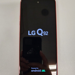 LG Q92 5G 128GB 레드 무잔상 9만 - 18393