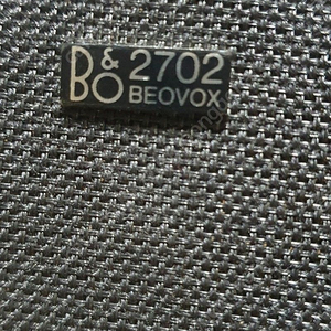 B&O 2702스피커