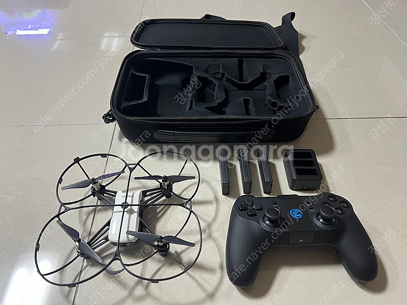 DJI 텔로 드론+GameSir T1d 조종기+3in1--1