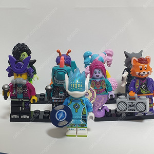 레고 43101 + 43103 비디요 밴드메이트 미니피규어 9종 판매합니다