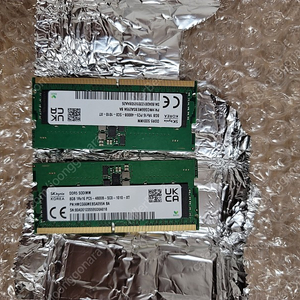 삼성 노트북용 램 DDR5 4800 8GB 팝니다