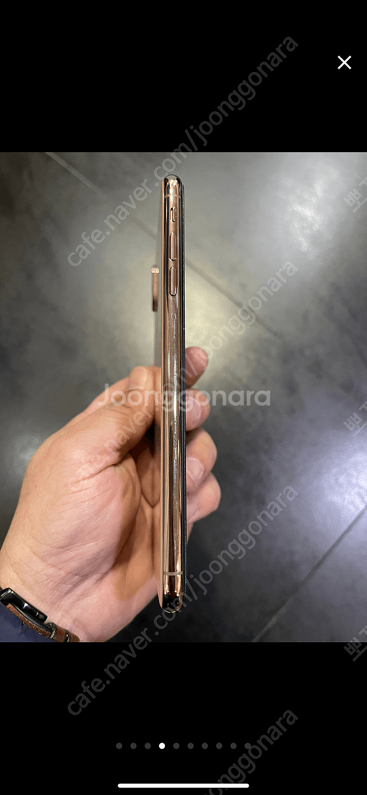 아이폰 xs max 512gb 로즈골드 판매합니다--1