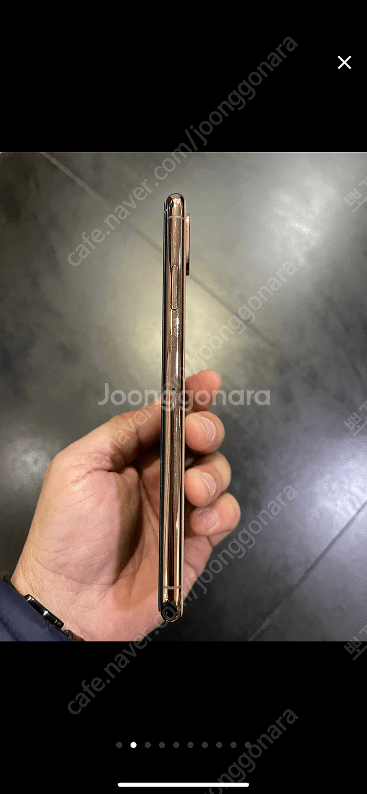 아이폰 xs max 512gb 로즈골드 판매합니다--3