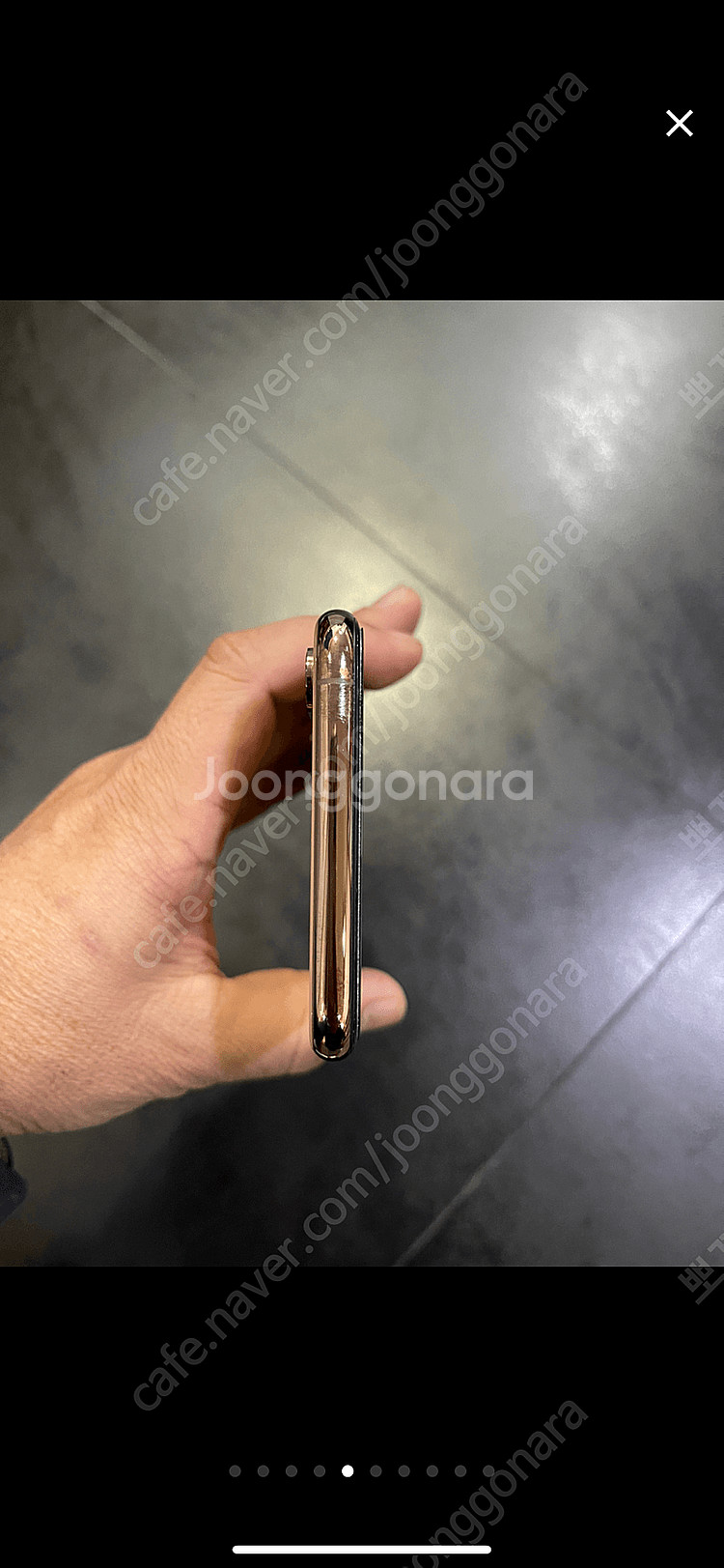 아이폰 xs max 512gb 로즈골드 판매합니다--4